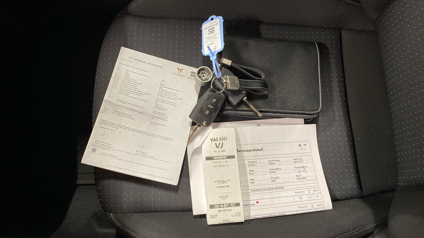 Seat Ibiza 1.0 TSI Comfort Euro 6, 2022, 4760 mil, full service bok.